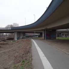 Most rampy most Barikádníků - Povltavská