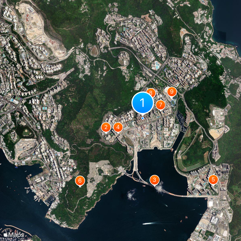 Park Central Map