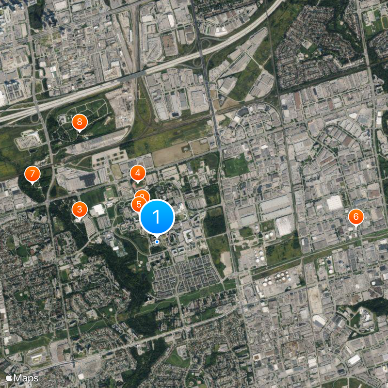 Osgoode Hall Law School Map