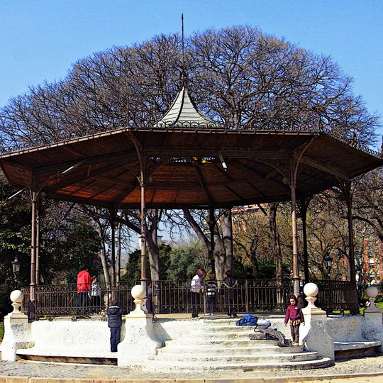 Bandstand dedicated to the Transexual Sonia