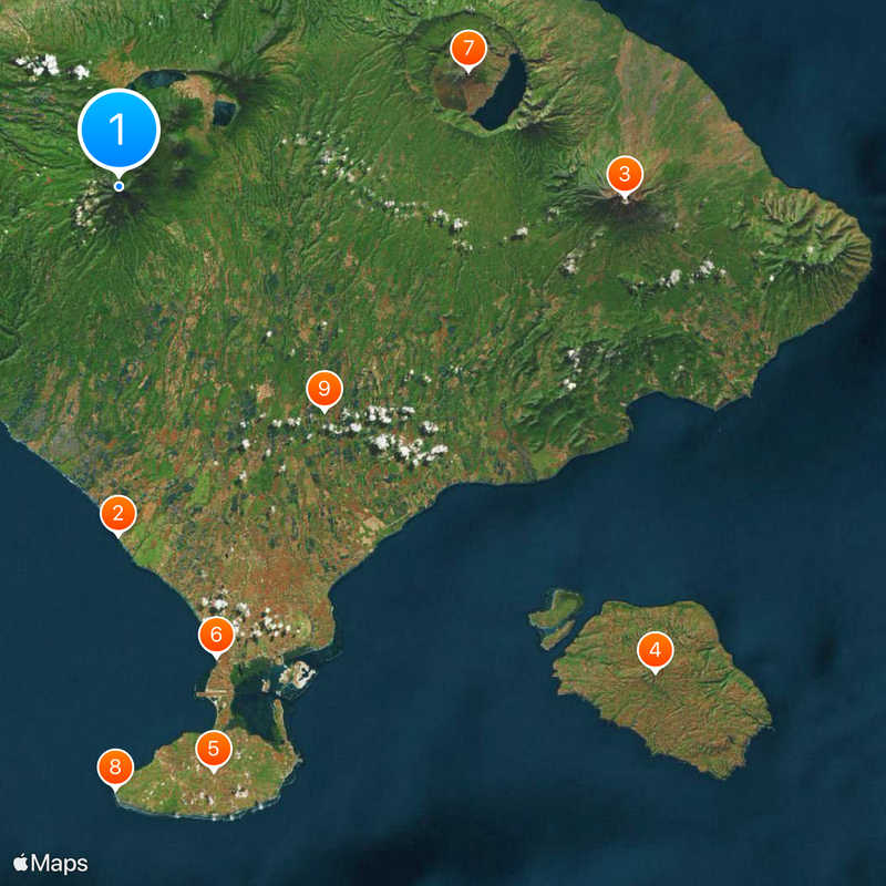 Bali Island Map