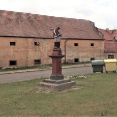Socha svatého Jana Nepomuckého v Libořicích