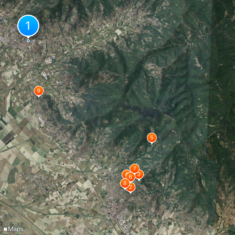 Castiglion Fiorentino Mappa