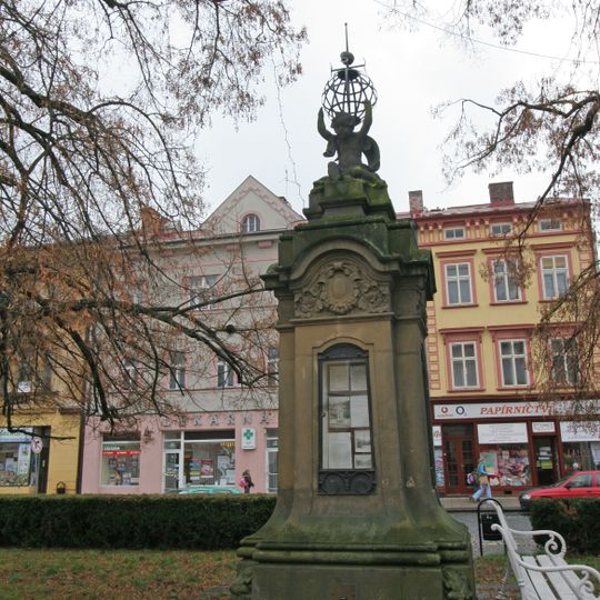Meteorological column in Jaroměř