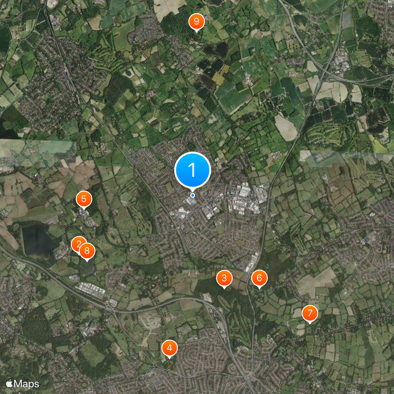 BBC Elstree Centre Map