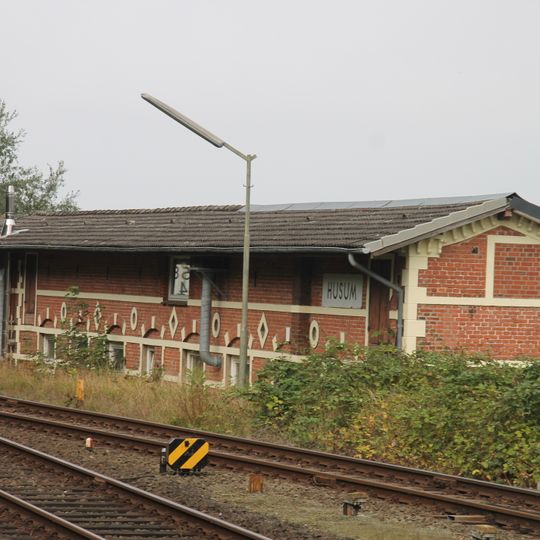 Alter Husumer Bahnhof von 1854