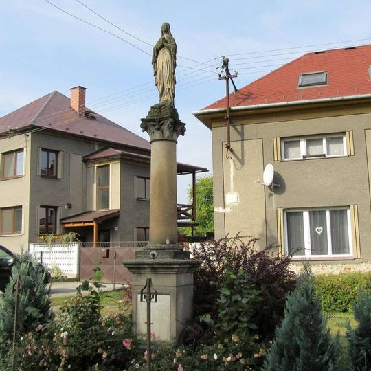 Sloup Panny Marie v Lukavici