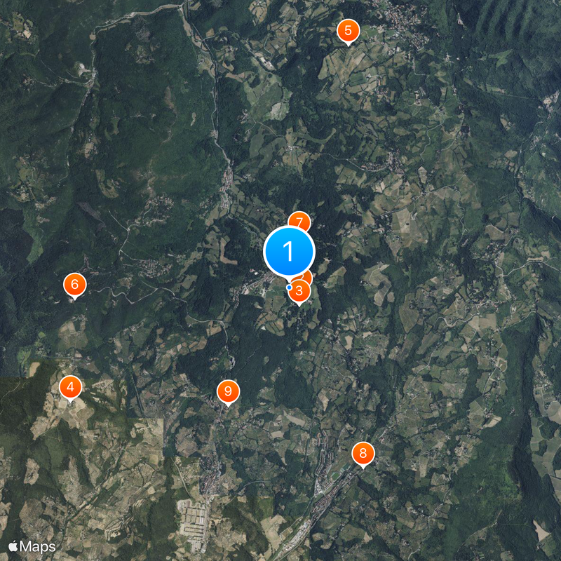 Villa di Pratolino Map