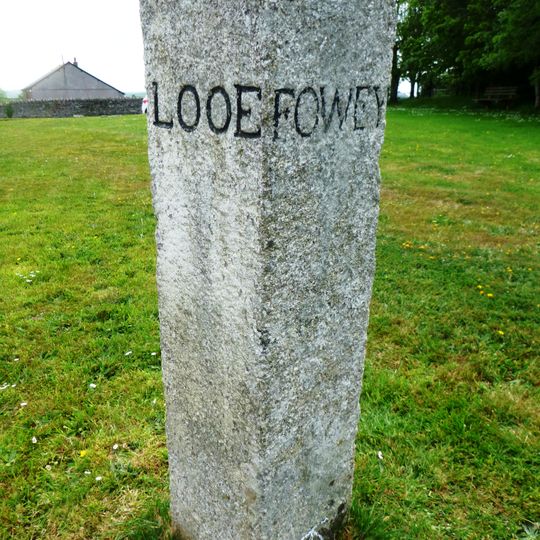 Guide Post 10 Metres West Of Whitecross Village Hall