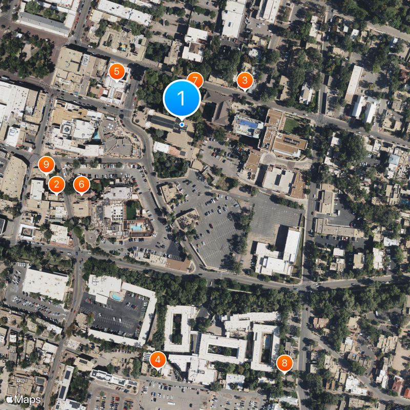 Kathedrale St. Franziskus Karte