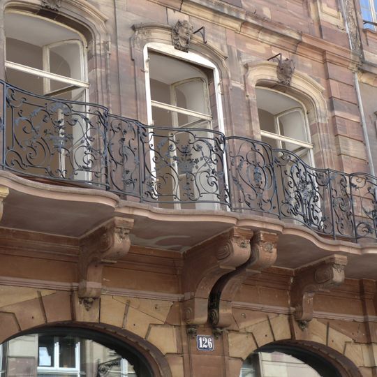 Maison au 126, Grand-Rue à Strasbourg