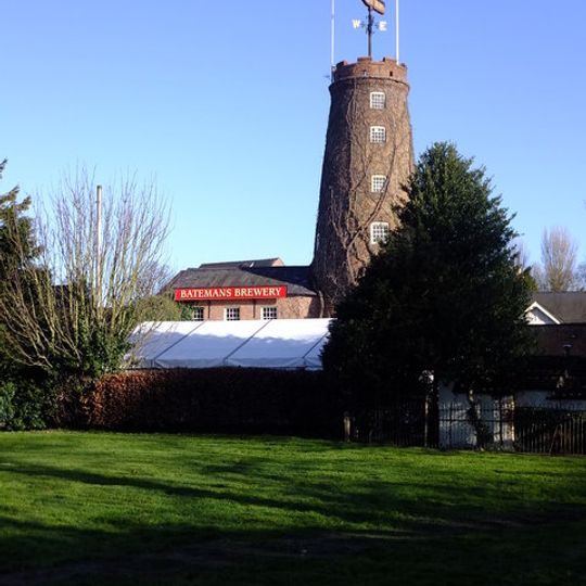 Salem Bridge Windmill With Attached Mill Building