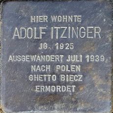 Stolperstein für Adolf Itzinger