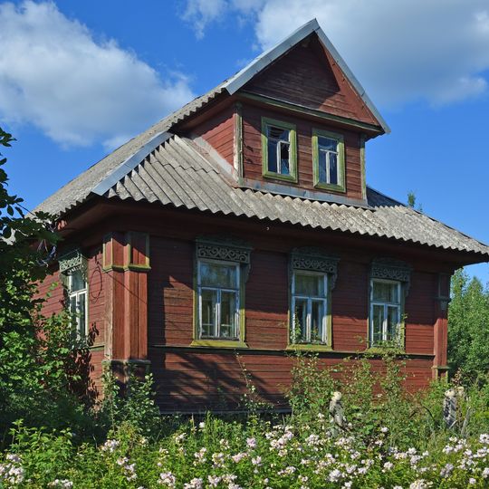 Ensemble of historic buildings in the village of Tverdyakino