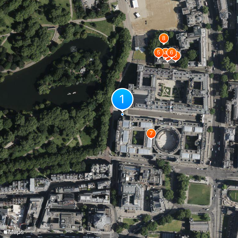 Churchill War Rooms Mapa