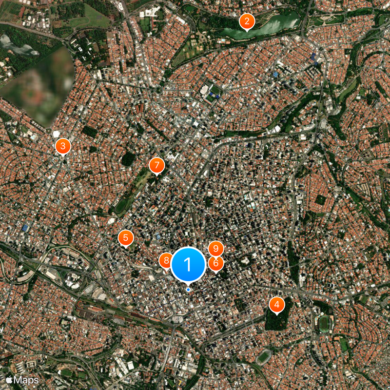 Greater Campinas Map