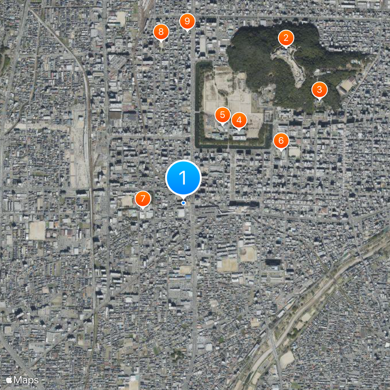 Saibi High School Map