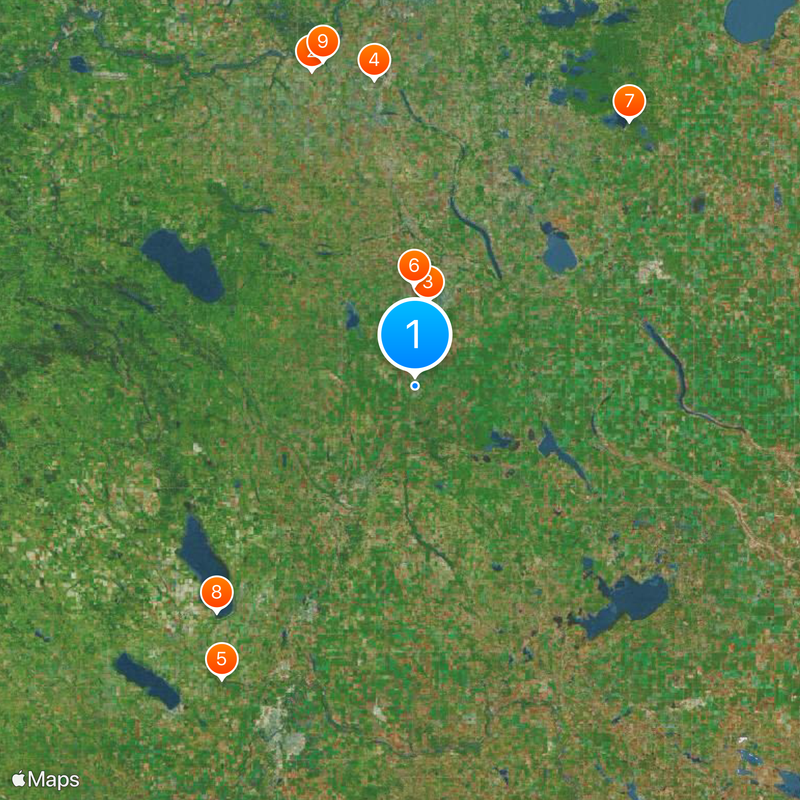 Maskwacis Map