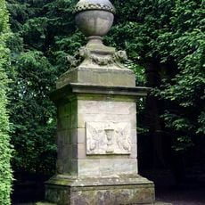 Cat's Monument at Shugborough Hall to north of the house