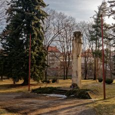 Památník bojů a vítězství nad fašismem v Městském parku v Českém Krumlově