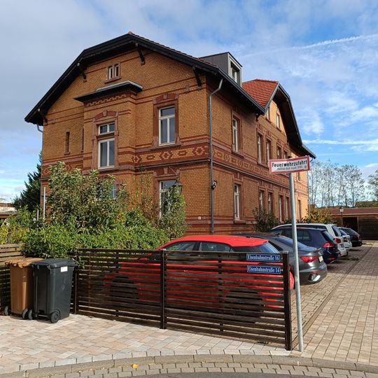 Wohnanlage für Eisenbahnbedienstete