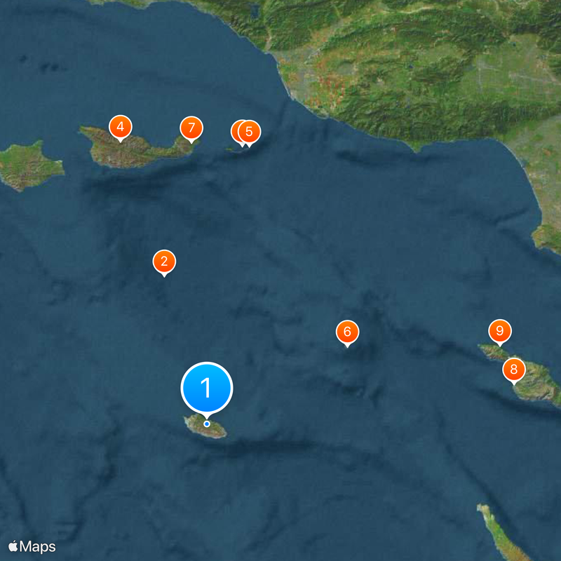 San Nicolas Island Map