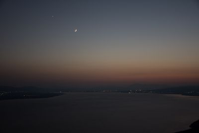 At night 0
