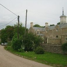 Chesterton Lodge Including Forecourt Balustrade Immediately West