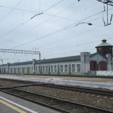 Здание паровозного депо, рабочие которого создали одну из первых социал-демократических групп в Забайкалье (Бабушкин)