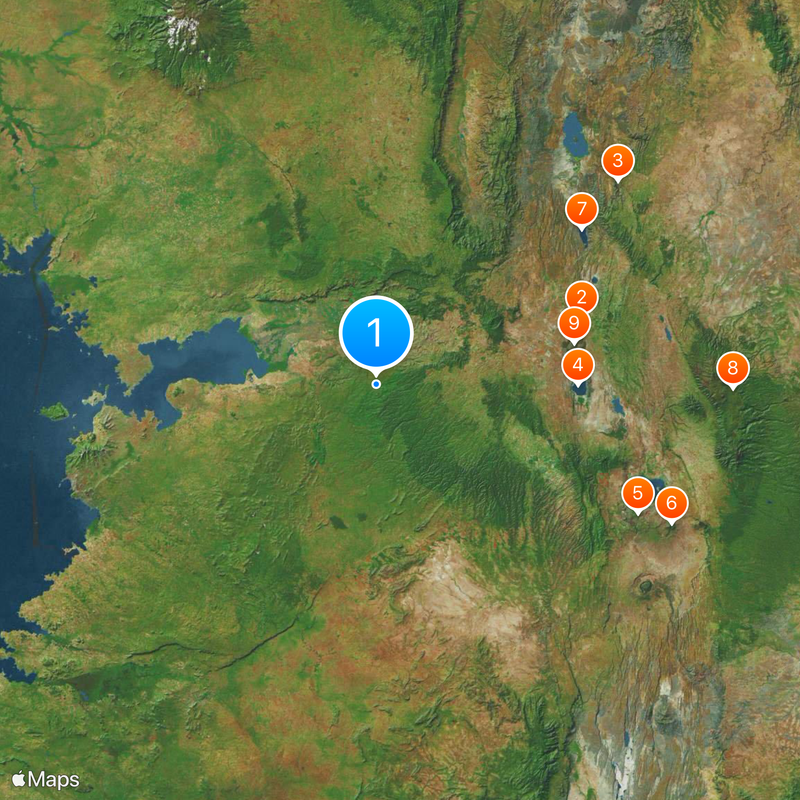 Kericho Map
