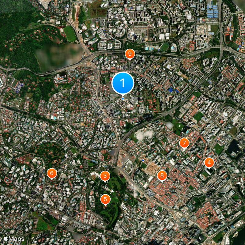 Tan Tock Seng Hospital Map