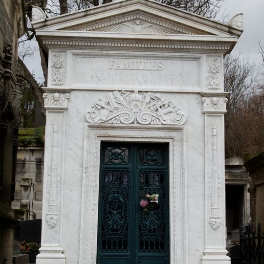 Grave of Huet & Millot de Coutard