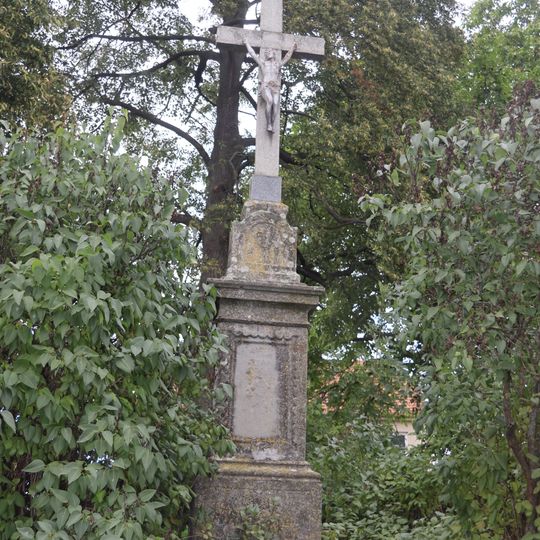 Kříž na západním okraji Mohelna