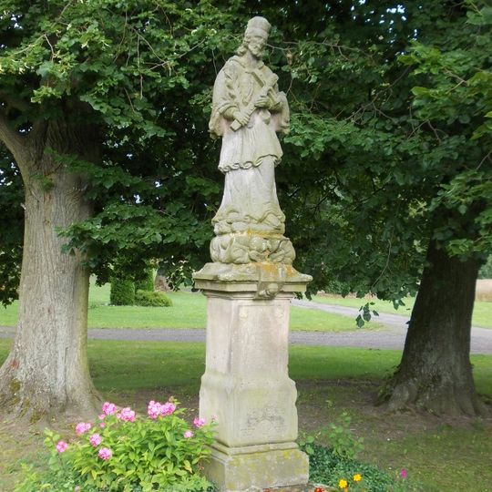 Statue of John of Nepomuk in Dílce