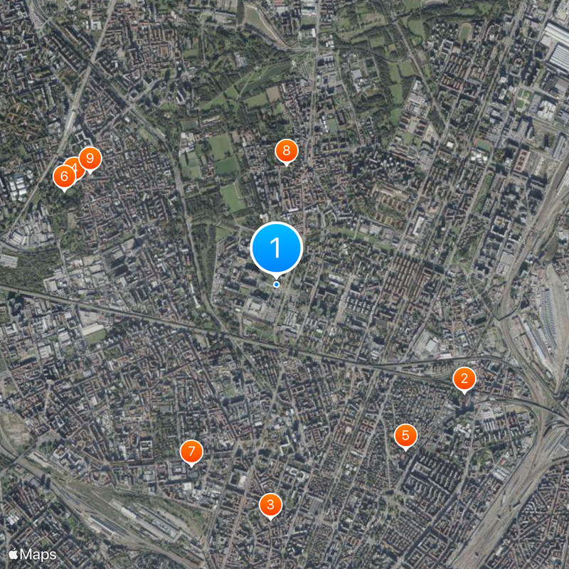 Ospedale Niguarda Ca' Granda Map