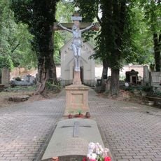 Cemetery cross in Nebušice Cemetery