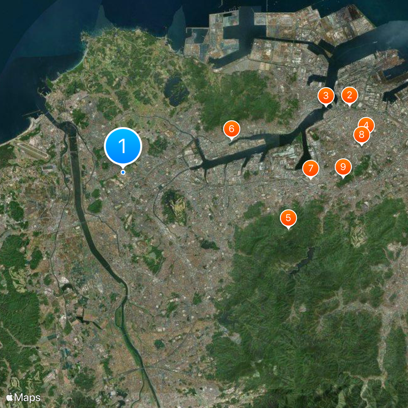 Kyushu Kyoritsu University Map