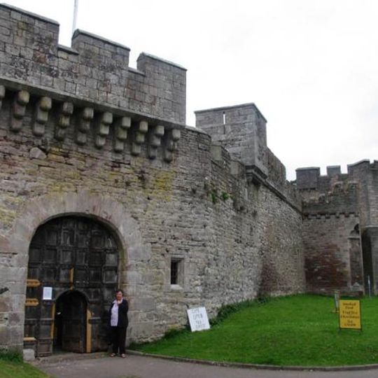 Curtain walls, gateway and other buildings, Brougham Hall