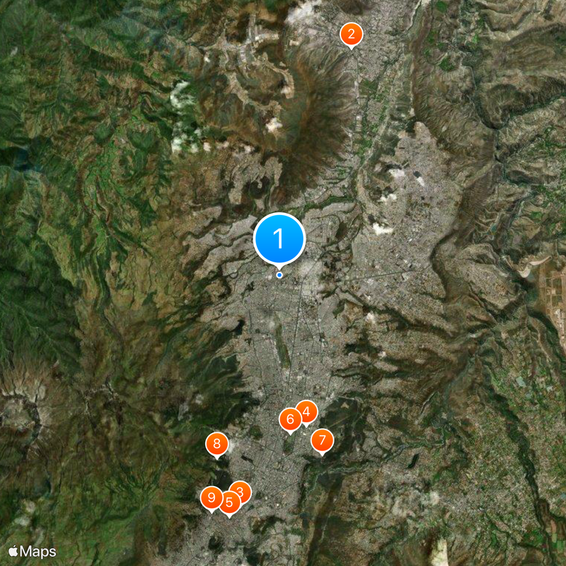 Estadio Rodrigo Paz Delgado Map