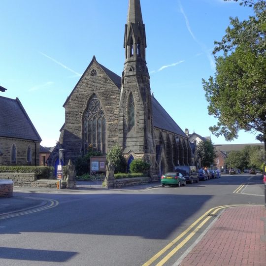 Lytham United Reformed Church, With Attached Garden Wall And Gate Piers