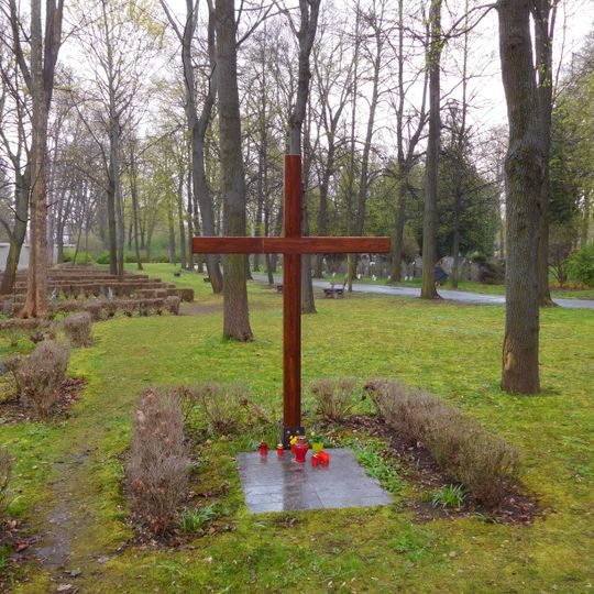 Cross at the memorial of Anti-Communist resistance