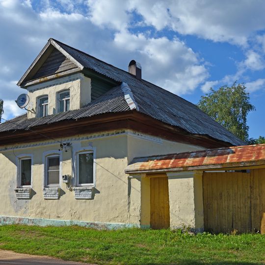 Ensemble of rural buildings in the village of Kravotyn