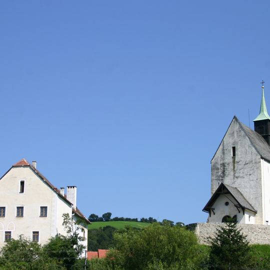 Pfarrhof, ehem. Festes Haus