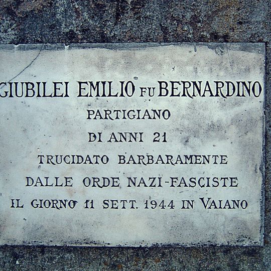Lapide a Giubilei
