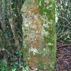 Milestone, between Turnpike Farm & bottom of Beacon Hill