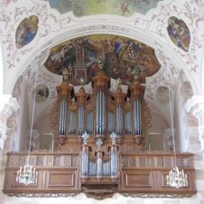 Orgue de tribune de l'église abbatiale Saint-Maurice d'Ebersmunster