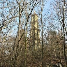 Historický triangulační bod západně od Sadské