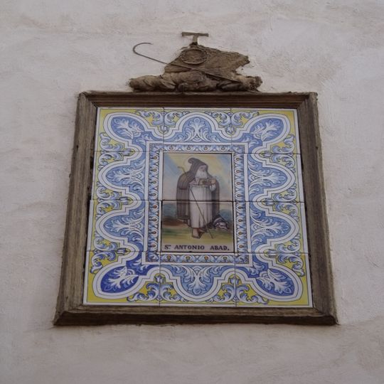 Ceramic panel of Saint Anthony the Great