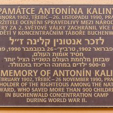 Plaque of Antonín Kalina