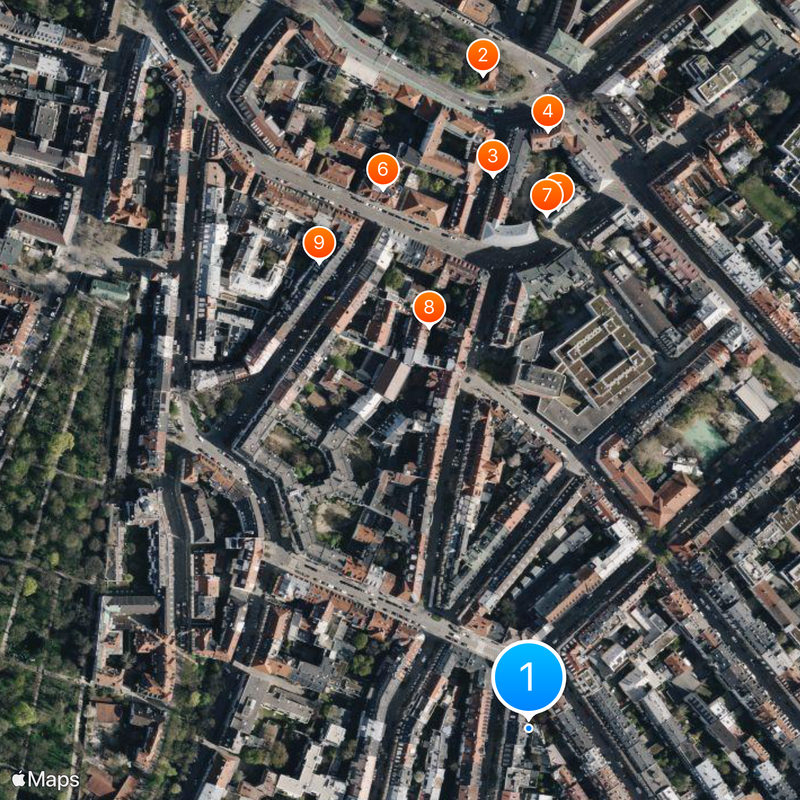 Glockenbachviertel Mapa